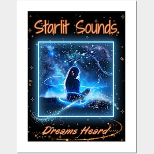 Starlit Sound | Dreams Heard | Cochlear Implant | Deaf Posters and Art